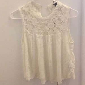White forever 21 top